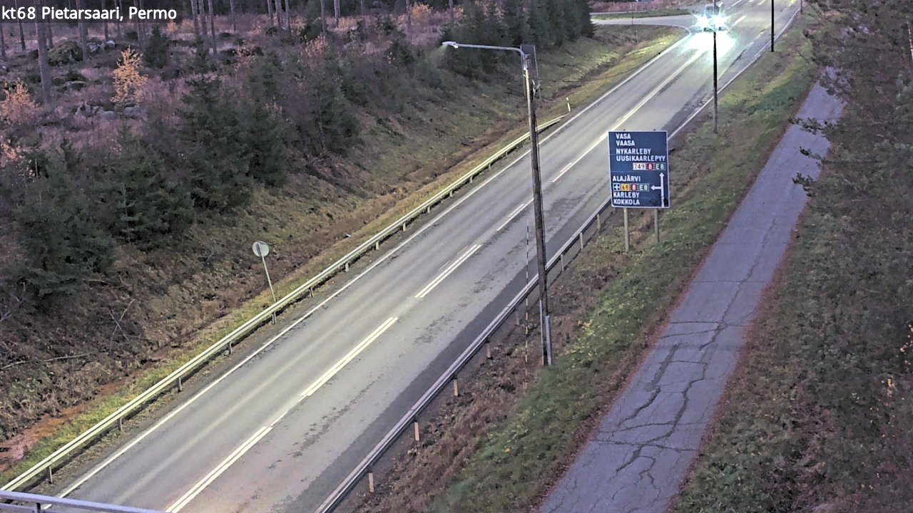 Kelikamerat Kuva Tie 68 Pietarsaari, Permo, Pietarsaari, Pohjanmaa