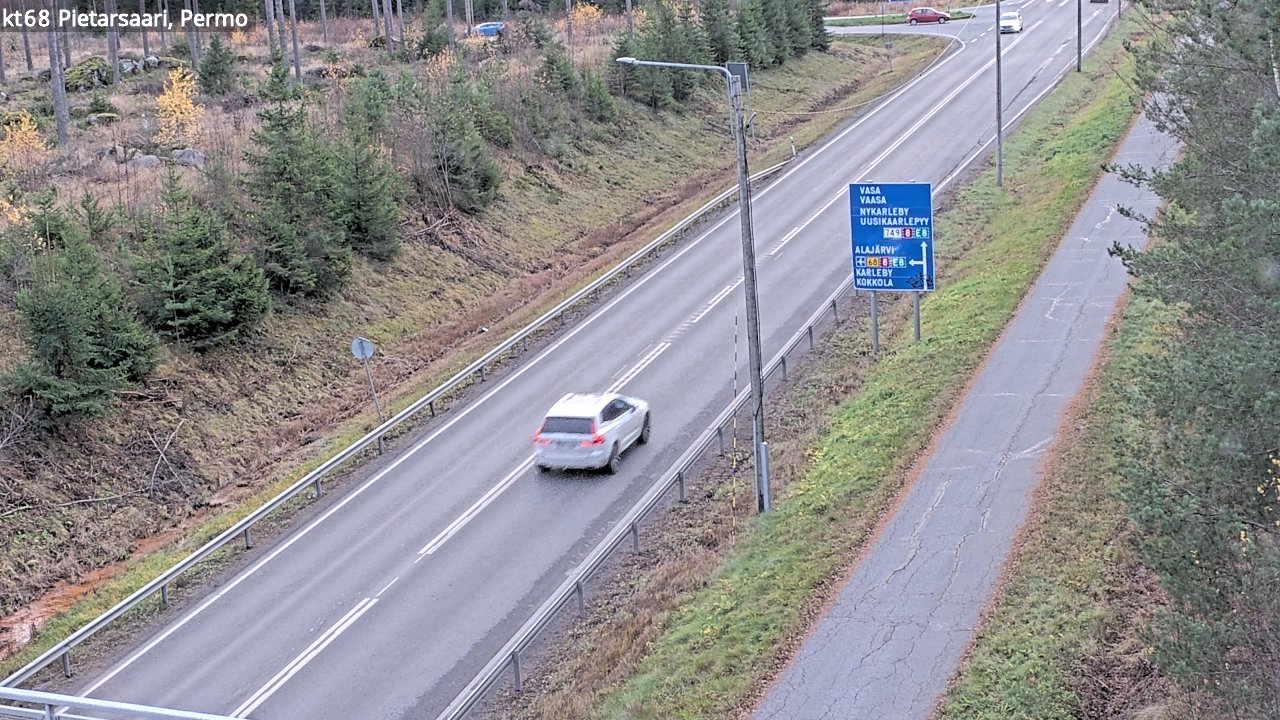 Kelikamerat Kuva Tie 68 Pietarsaari, Permo, Pietarsaari, Pohjanmaa