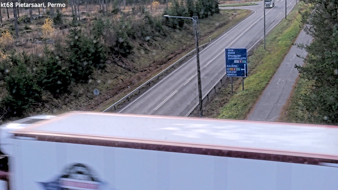 Kelikamerat Kuva Tie 68 Pietarsaari, Permo, Pietarsaari, Pohjanmaa