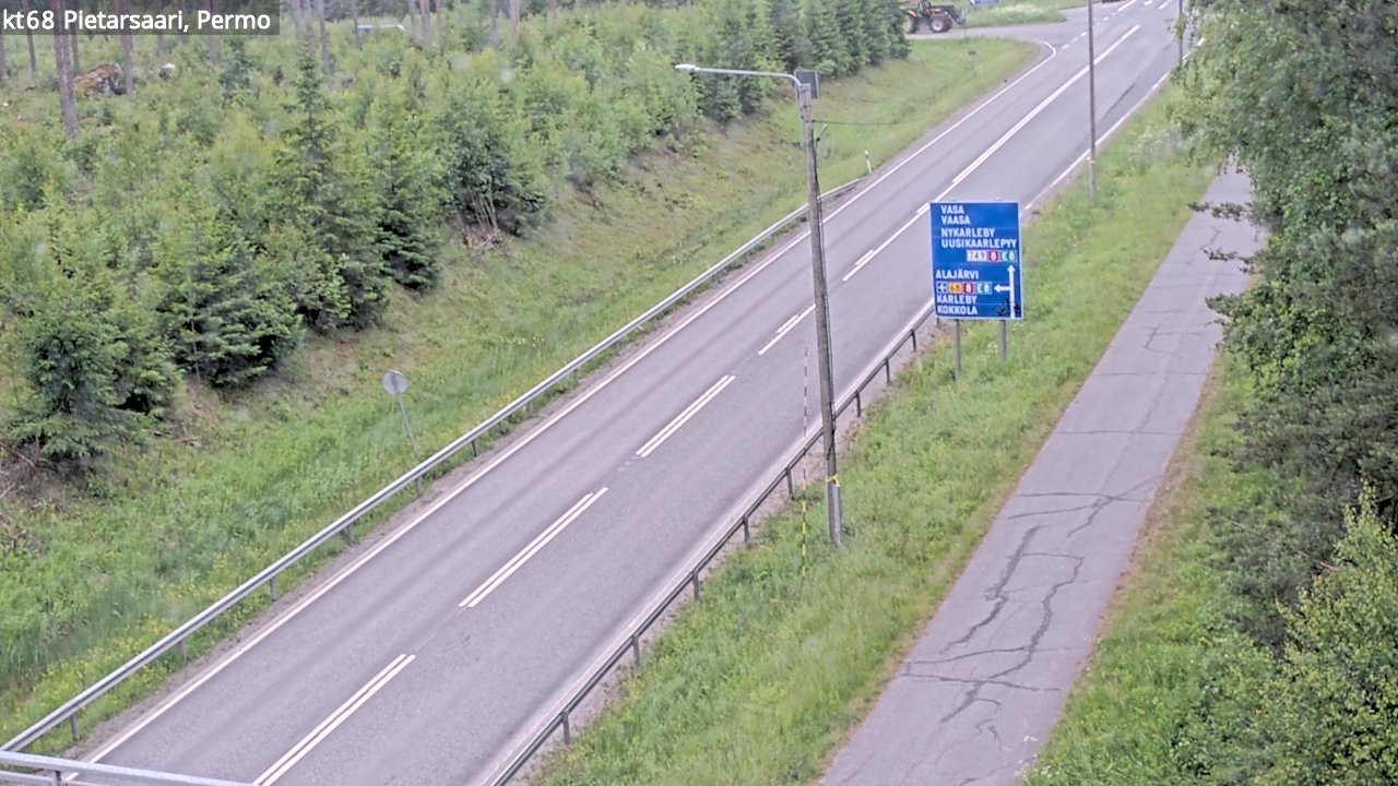 Kelikamerat Kuva Tie 68 Pietarsaari, Permo, Pietarsaari, Pohjanmaa