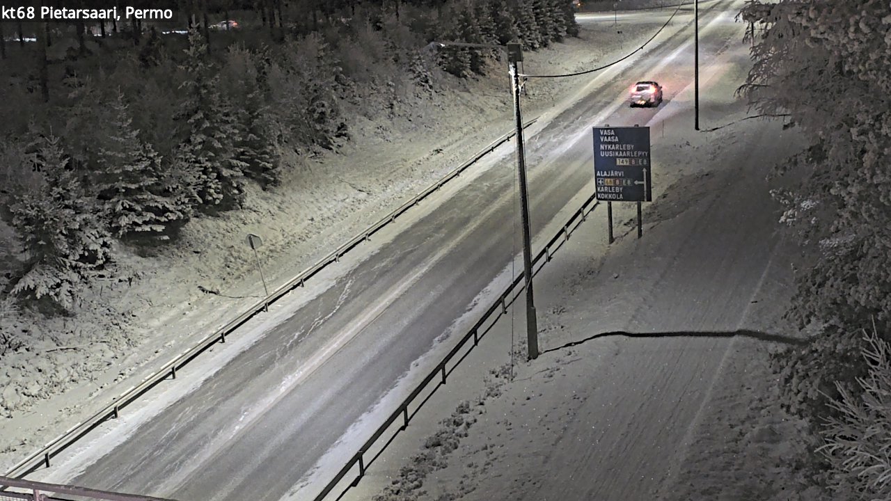 Kelikamerat Kuva Tie 68 Pietarsaari, Permo, Pietarsaari, Pohjanmaa