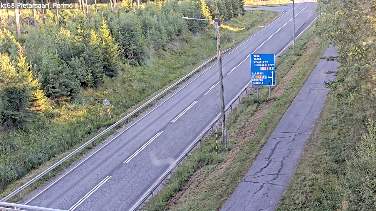 Kelikamerat Kuva Tie 68 Pietarsaari, Permo, Pietarsaari, Pohjanmaa
