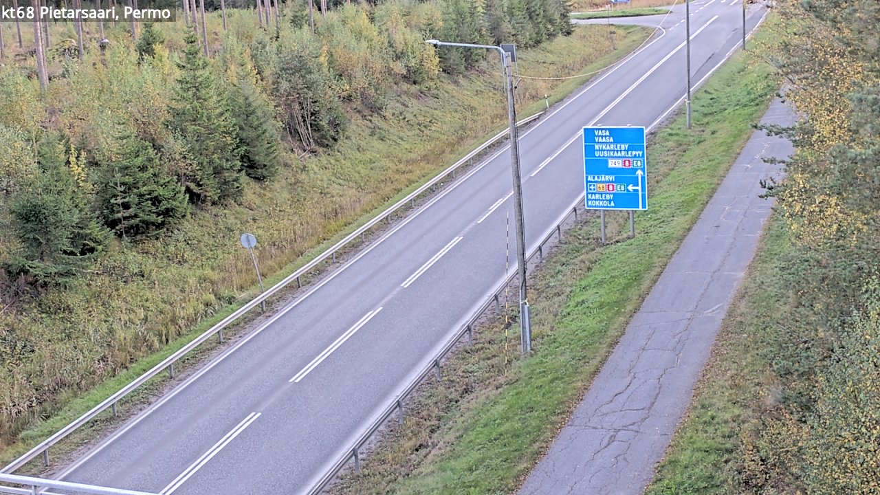 Kelikamerat Kuva Tie 68 Pietarsaari, Permo, Pietarsaari, Pohjanmaa