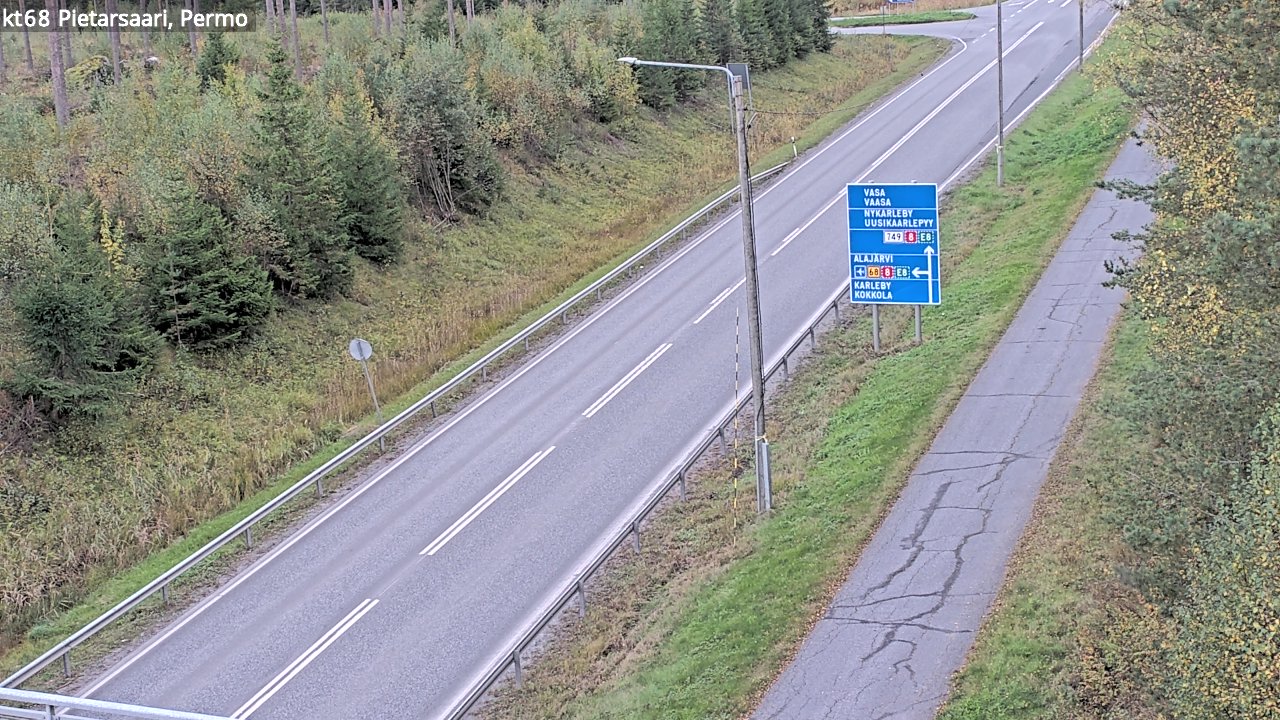 Kelikamerat Kuva Tie 68 Pietarsaari, Permo, Pietarsaari, Pohjanmaa