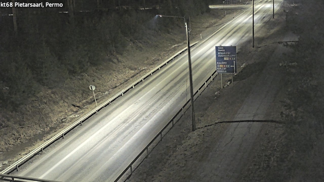 Kelikamerat Kuva Tie 68 Pietarsaari, Permo, Pietarsaari, Pohjanmaa