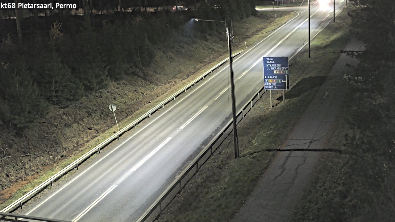 Kelikamerat Kuva Tie 68 Pietarsaari, Permo, Pietarsaari, Pohjanmaa