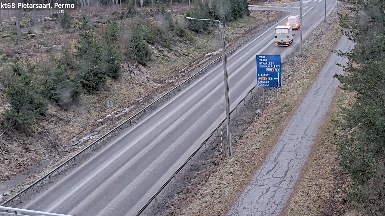 Kelikamerat Kuva Tie 68 Pietarsaari, Permo, Pietarsaari, Pohjanmaa