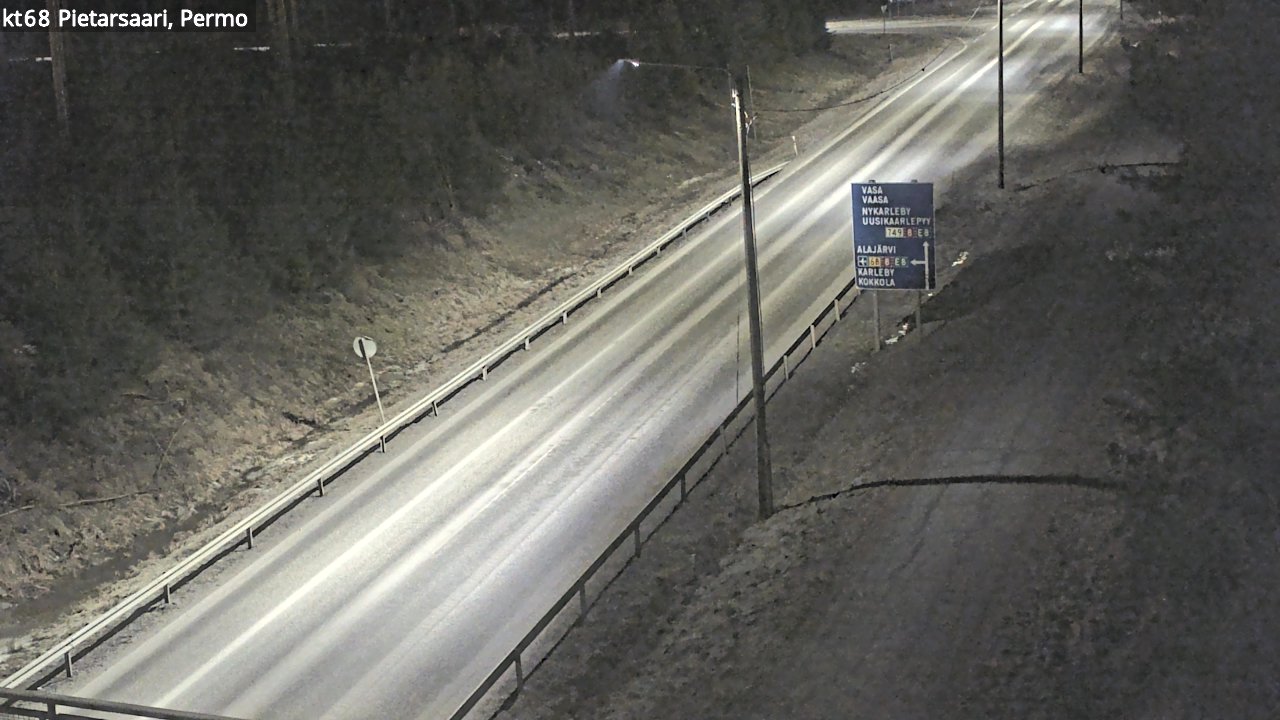 Kelikamerat Kuva Tie 68 Pietarsaari, Permo, Pietarsaari, Pohjanmaa