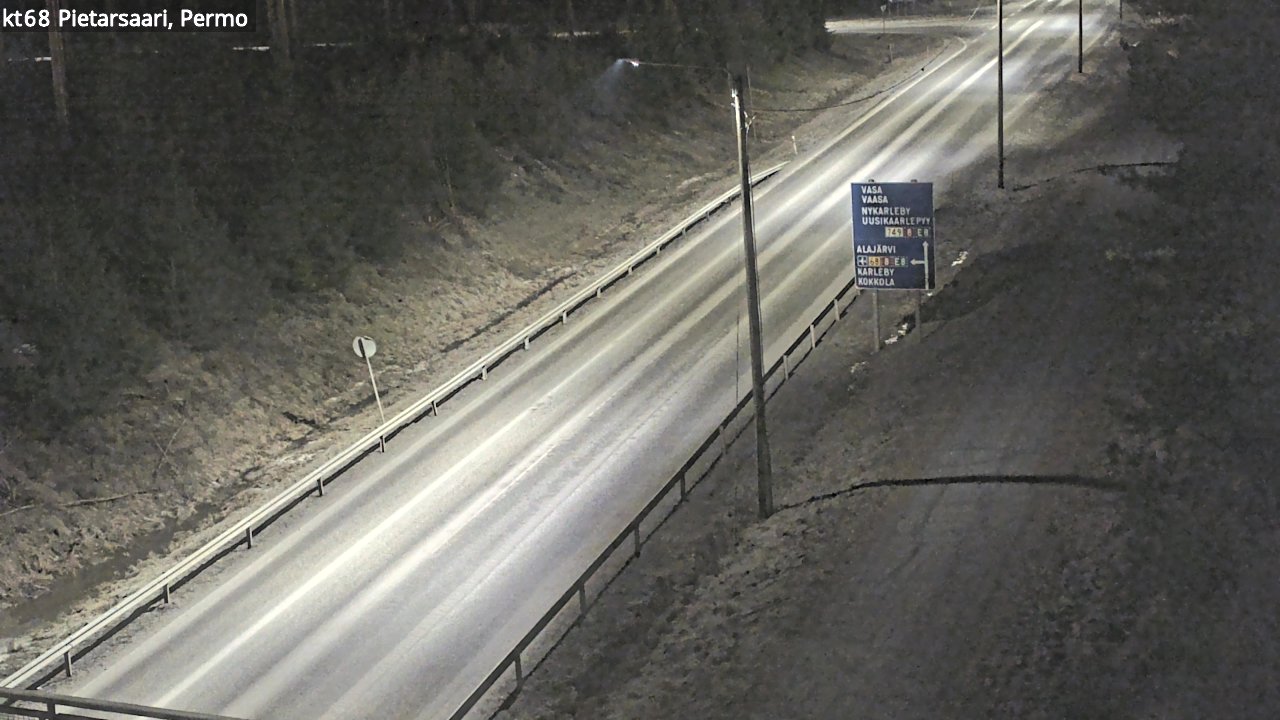 Kelikamerat Kuva Tie 68 Pietarsaari, Permo, Pietarsaari, Pohjanmaa
