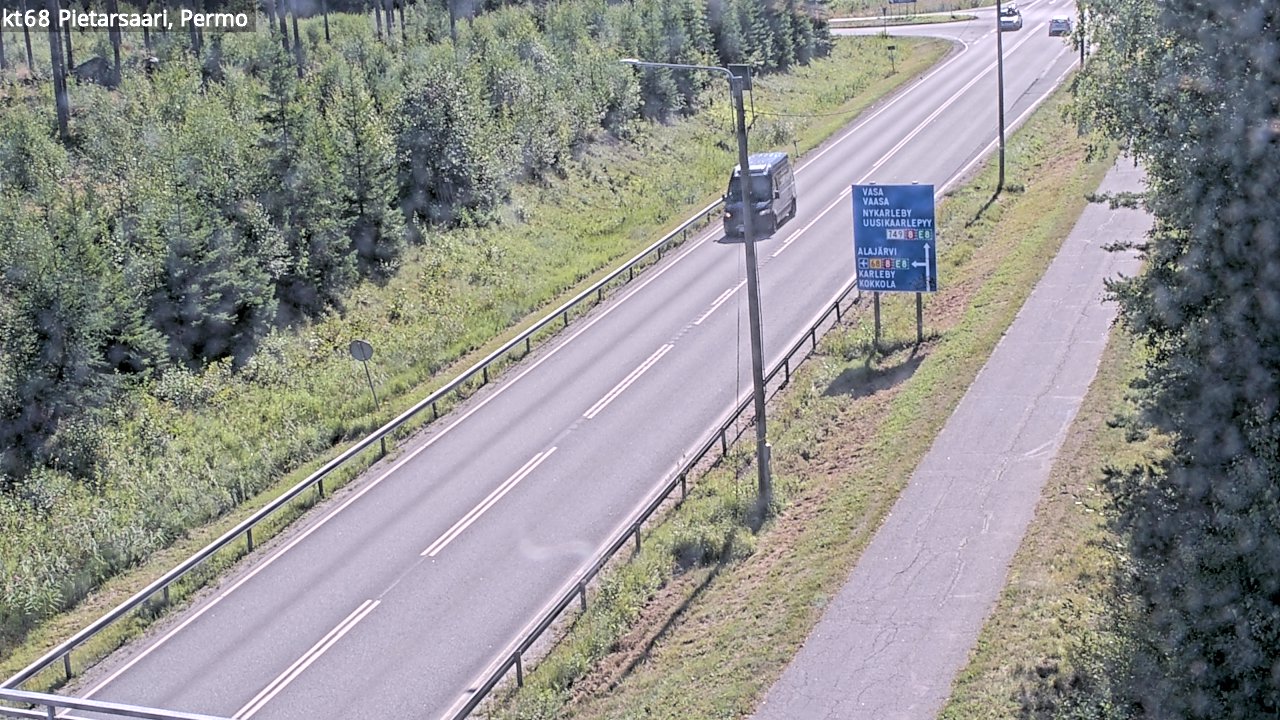 Kelikamerat Kuva Tie 68 Pietarsaari, Permo, Pietarsaari, Pohjanmaa