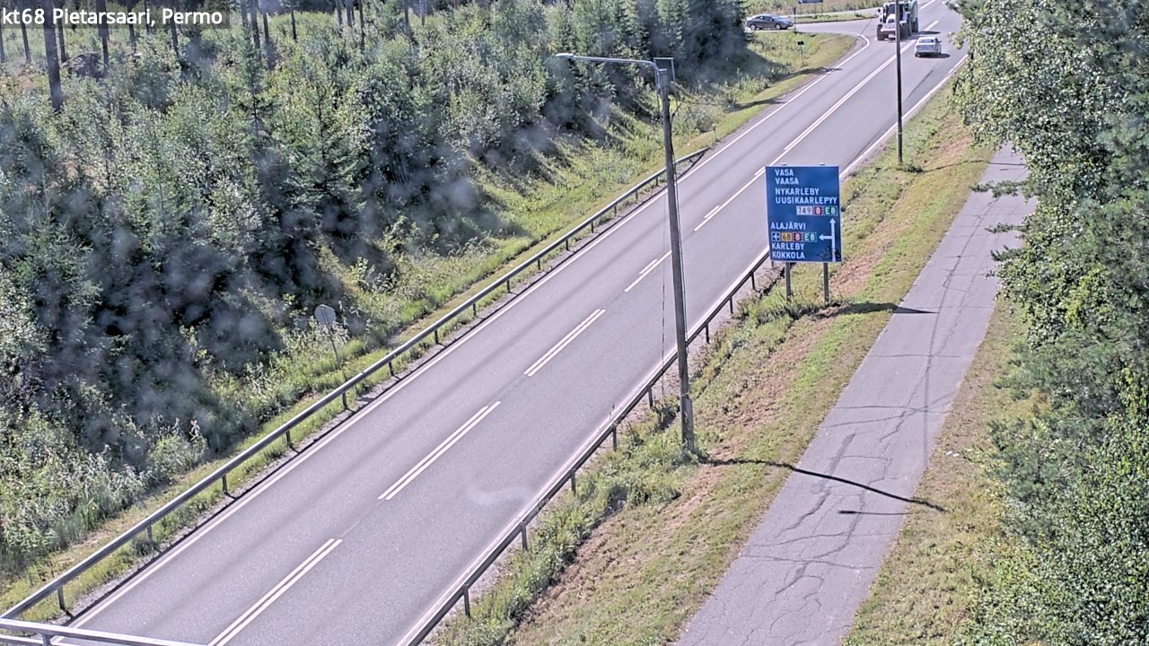 Kelikamerat Kuva Tie 68 Pietarsaari, Permo, Pietarsaari, Pohjanmaa