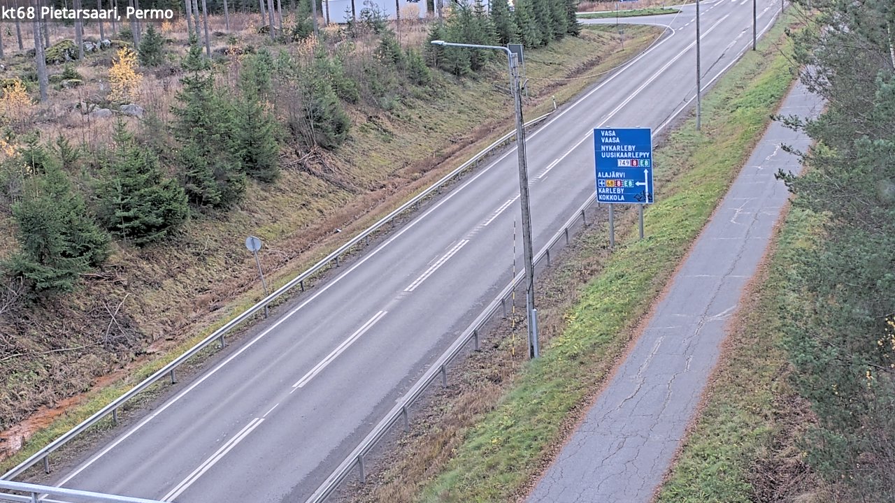 Kelikamerat Kuva Tie 68 Pietarsaari, Permo, Pietarsaari, Pohjanmaa