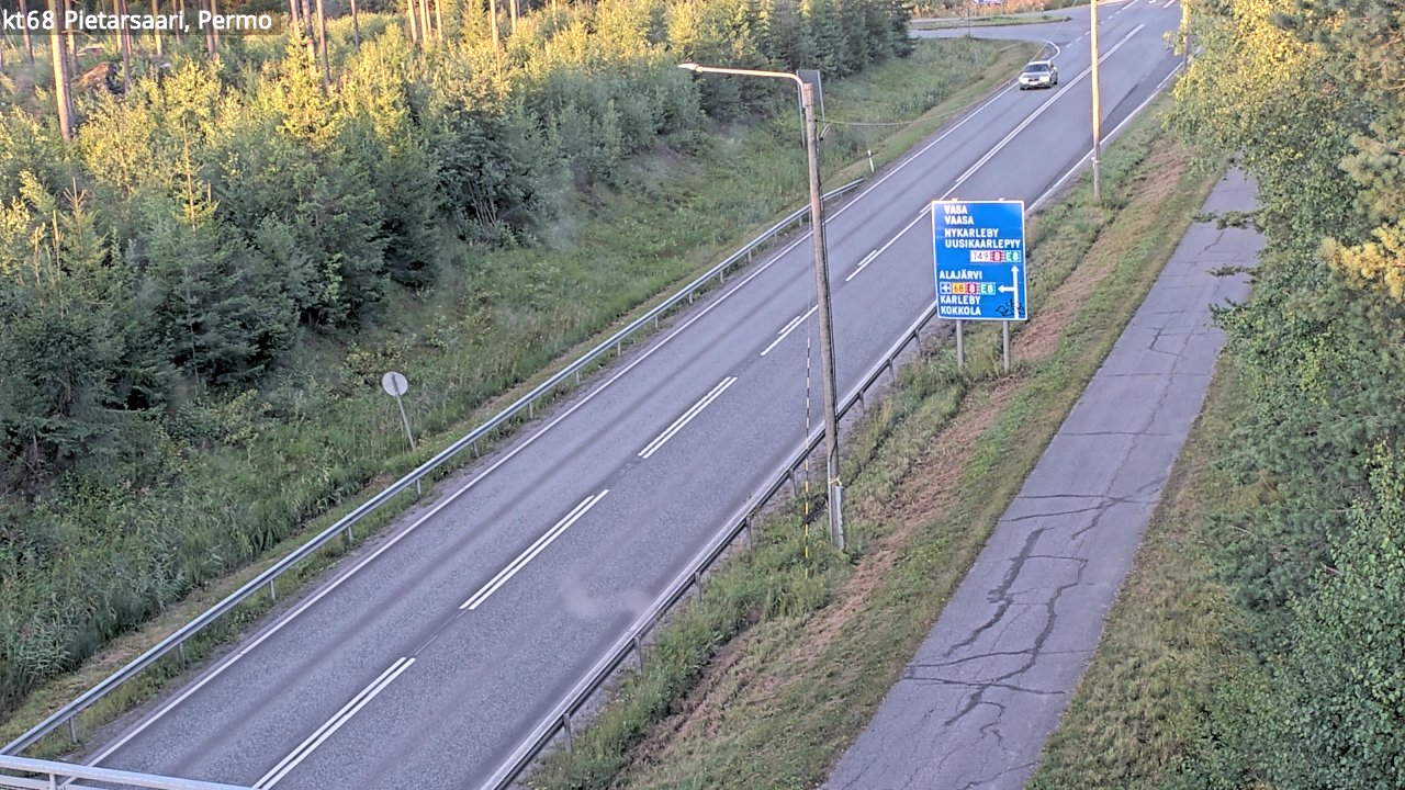 Kelikamerat Kuva Tie 68 Pietarsaari, Permo, Pietarsaari, Pohjanmaa