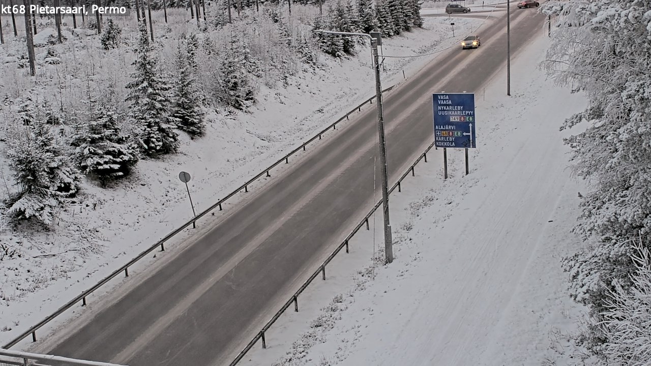 Kelikamerat Kuva Tie 68 Pietarsaari, Permo, Pietarsaari, Pohjanmaa