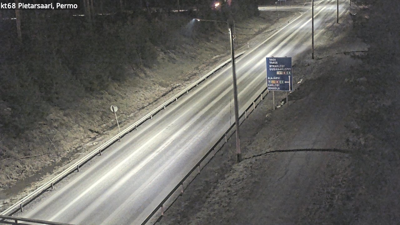 Kelikamerat Kuva Tie 68 Pietarsaari, Permo, Pietarsaari, Pohjanmaa