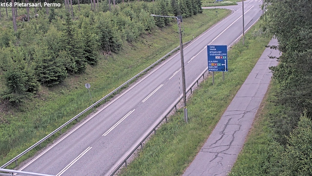 Kelikamerat Kuva Tie 68 Pietarsaari, Permo, Pietarsaari, Pohjanmaa