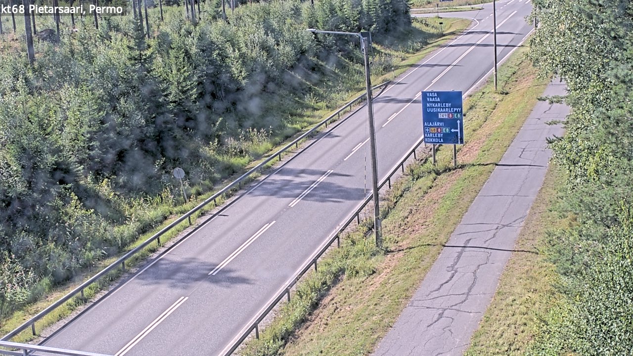Kelikamerat Kuva Tie 68 Pietarsaari, Permo, Pietarsaari, Pohjanmaa