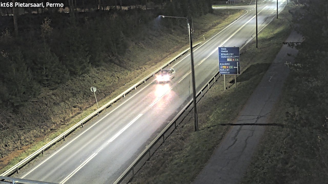 Kelikamerat Kuva Tie 68 Pietarsaari, Permo, Pietarsaari, Pohjanmaa