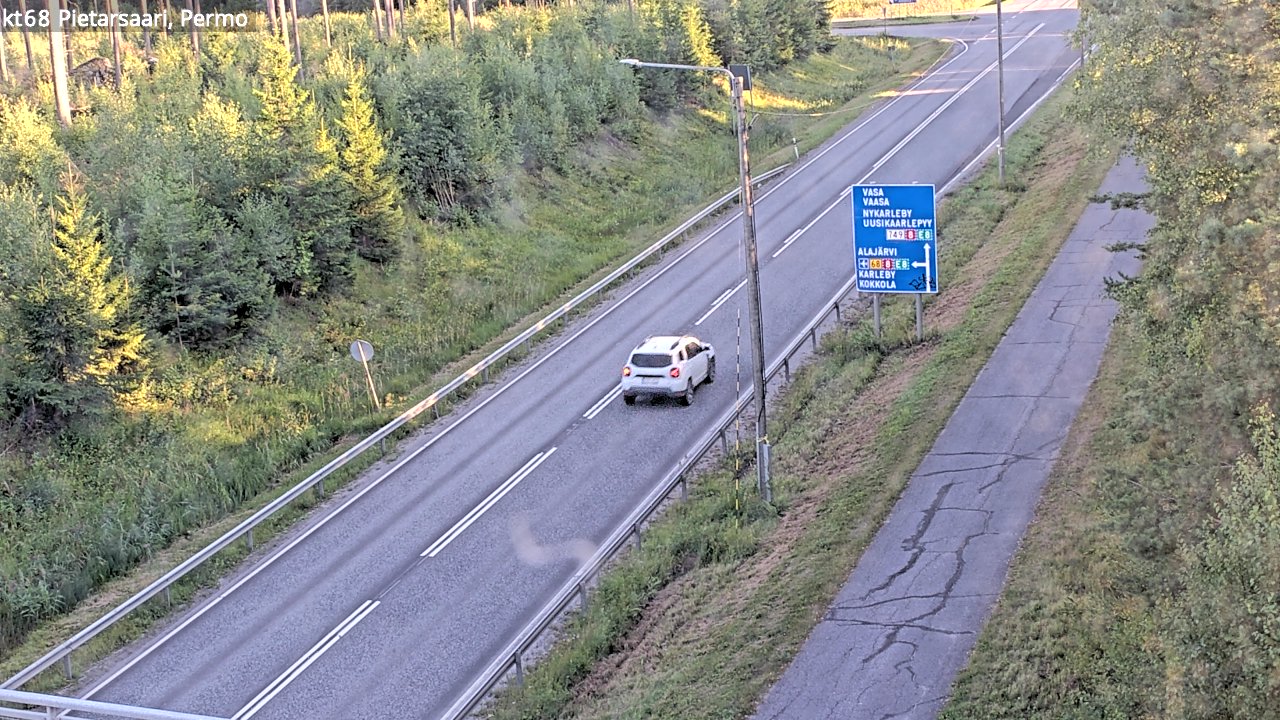 Kelikamerat Kuva Tie 68 Pietarsaari, Permo, Pietarsaari, Pohjanmaa