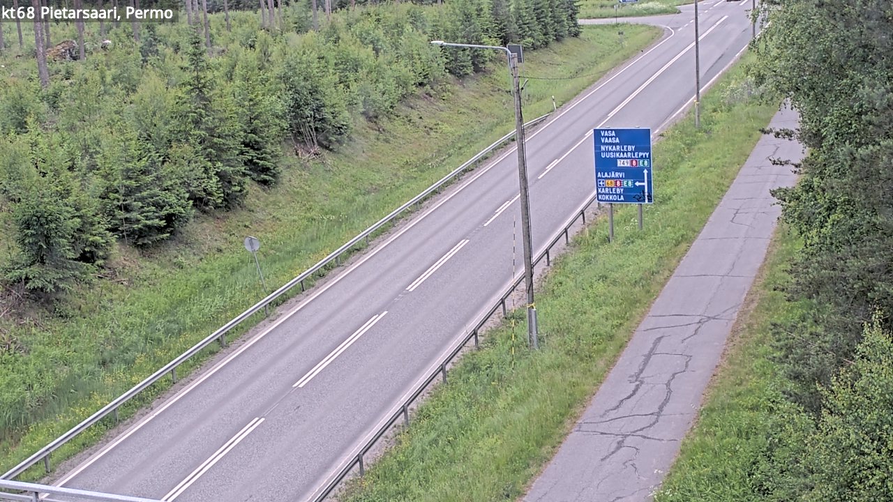 Kelikamerat Kuva Tie 68 Pietarsaari, Permo, Pietarsaari, Pohjanmaa