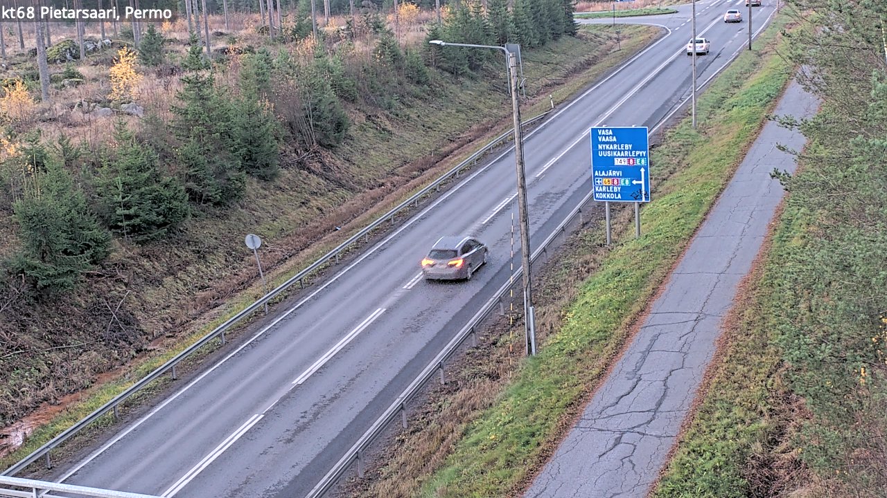 Kelikamerat Kuva Tie 68 Pietarsaari, Permo, Pietarsaari, Pohjanmaa