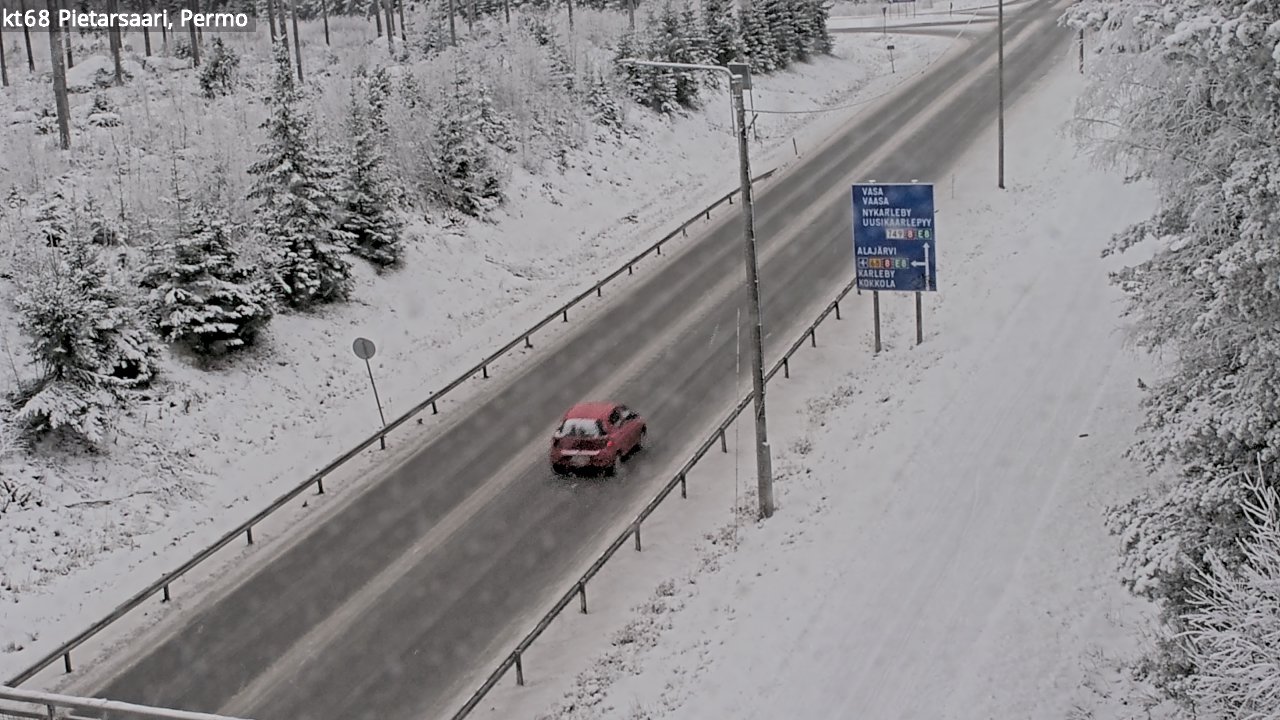 Kelikamerat Kuva Tie 68 Pietarsaari, Permo, Pietarsaari, Pohjanmaa