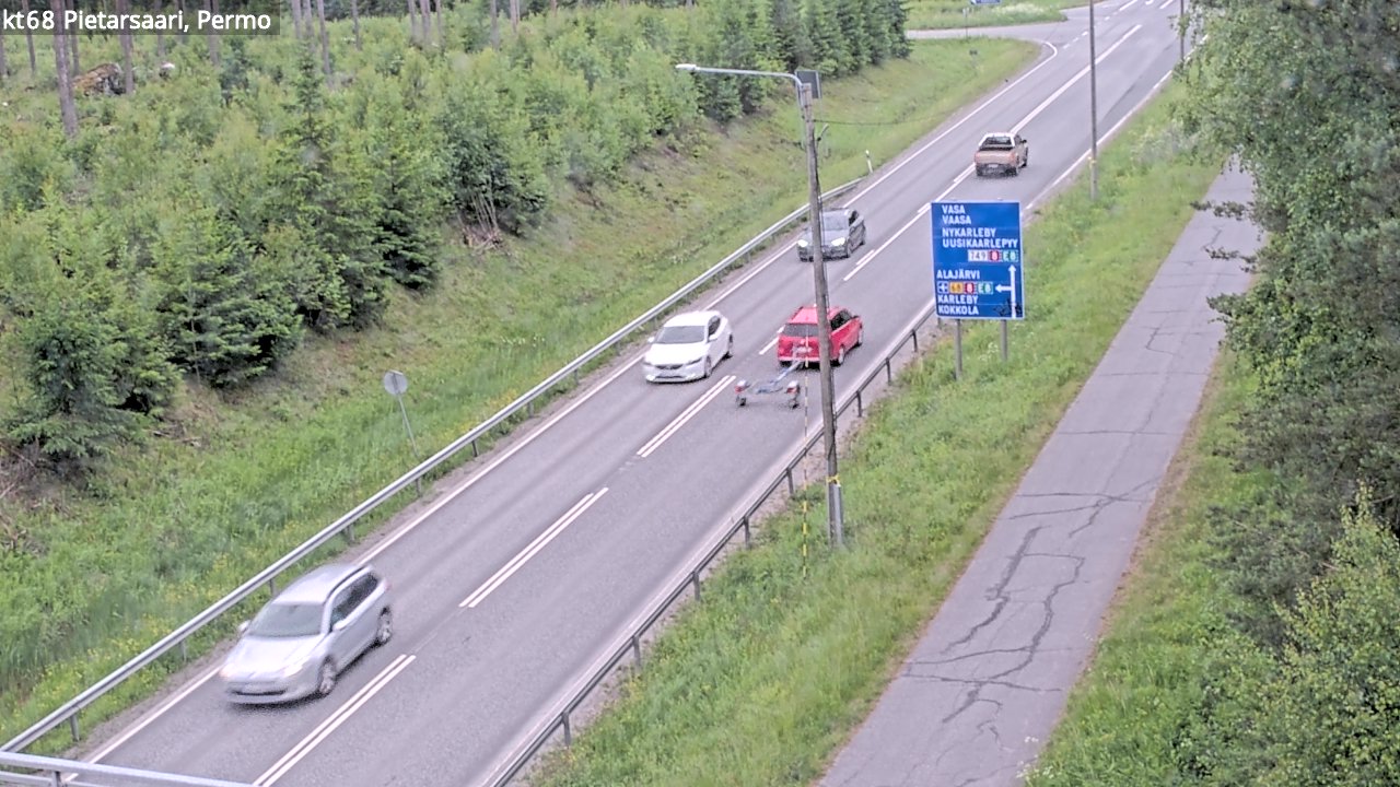 Kelikamerat Kuva Tie 68 Pietarsaari, Permo, Pietarsaari, Pohjanmaa