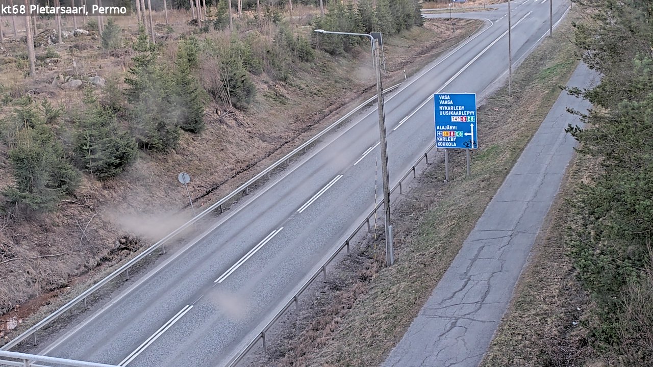 Kelikamerat Kuva Tie 68 Pietarsaari, Permo, Pietarsaari, Pohjanmaa