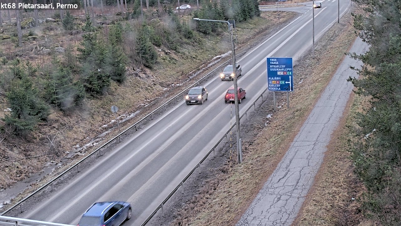 Kelikamerat Kuva Tie 68 Pietarsaari, Permo, Pietarsaari, Pohjanmaa