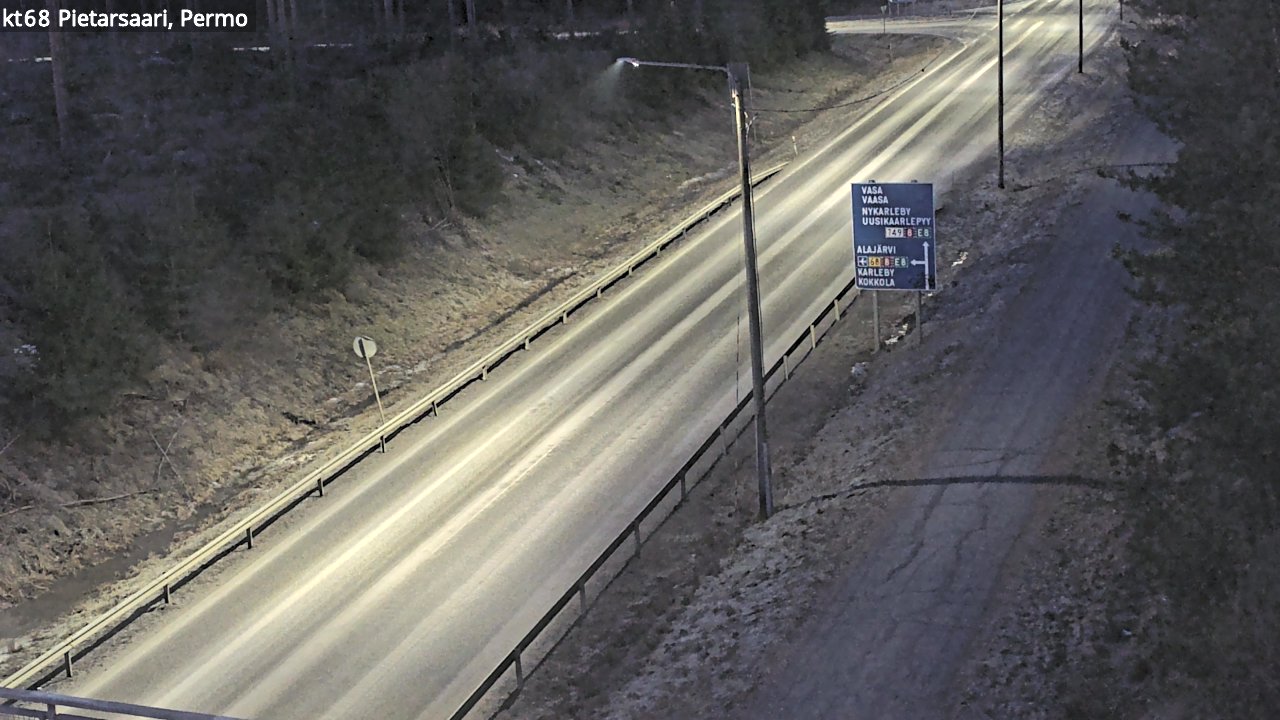 Kelikamerat Kuva Tie 68 Pietarsaari, Permo, Pietarsaari, Pohjanmaa