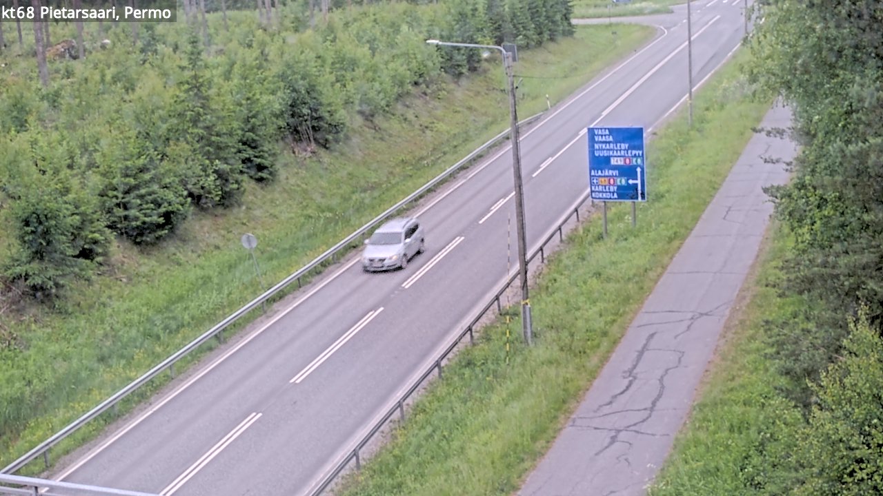 Kelikamerat Kuva Tie 68 Pietarsaari, Permo, Pietarsaari, Pohjanmaa