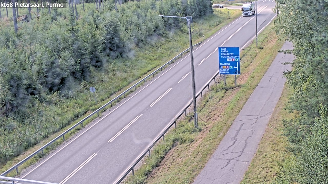 Kelikamerat Kuva Tie 68 Pietarsaari, Permo, Pietarsaari, Pohjanmaa