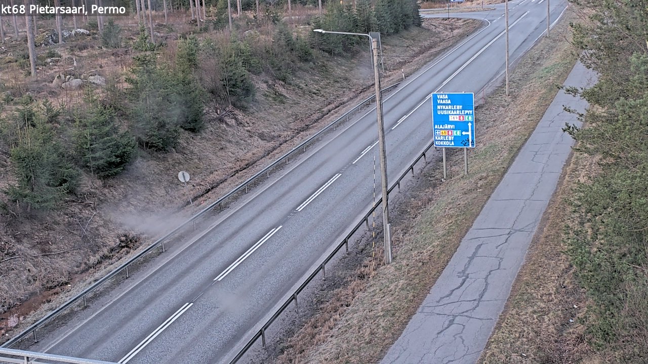 Kelikamerat Kuva Tie 68 Pietarsaari, Permo, Pietarsaari, Pohjanmaa
