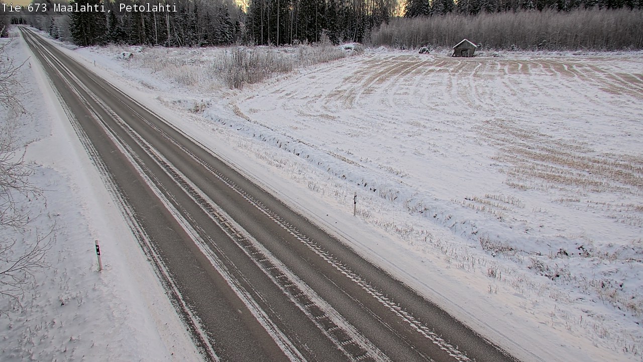 Weather Camera Image Road 673 Maalahti, Petolahti, Maalahti, Pohjanmaa