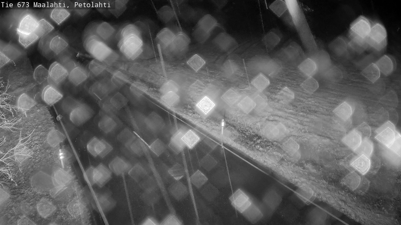 Weather Camera Image Väg 673 Malax, Petalax, Maalahti, Pohjanmaa