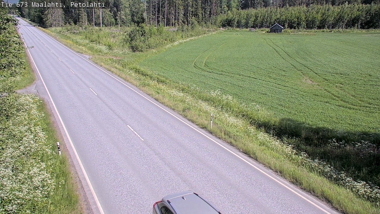Weather Camera Image Road 673 Maalahti, Petolahti, Maalahti, Pohjanmaa