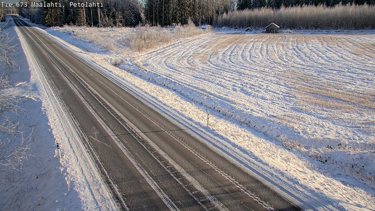 Weather Camera Image Road 673 Maalahti, Petolahti, Maalahti, Pohjanmaa