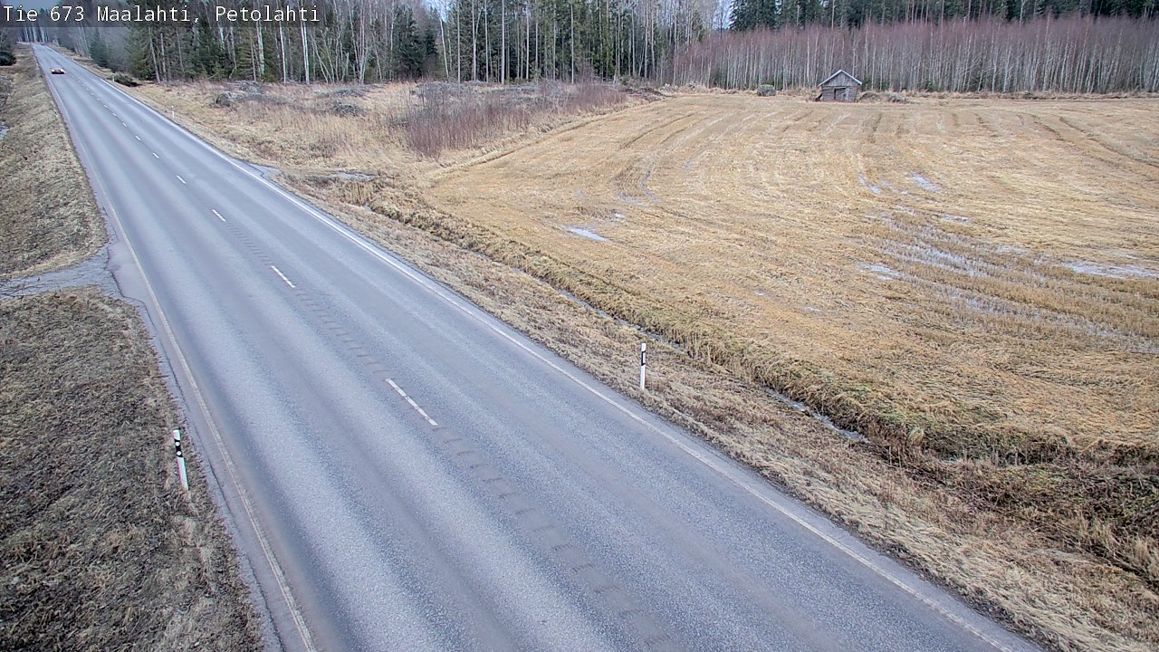 Weather Camera Image Road 673 Maalahti, Petolahti, Maalahti, Pohjanmaa