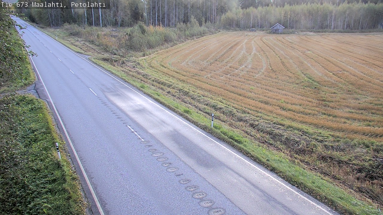 Weather Camera Image Road 673 Maalahti, Petolahti, Maalahti, Pohjanmaa