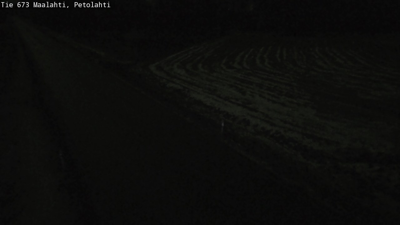 Weather Camera Image Väg 673 Malax, Petalax, Maalahti, Pohjanmaa