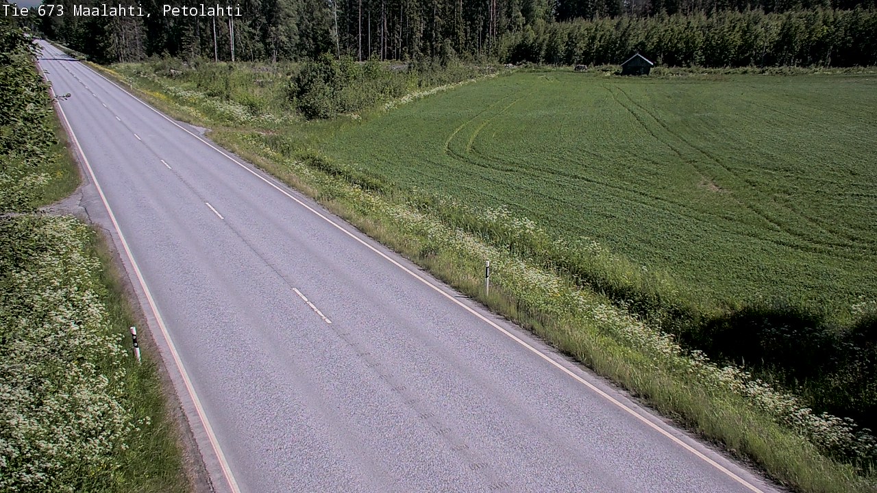 Weather Camera Image Road 673 Maalahti, Petolahti, Maalahti, Pohjanmaa