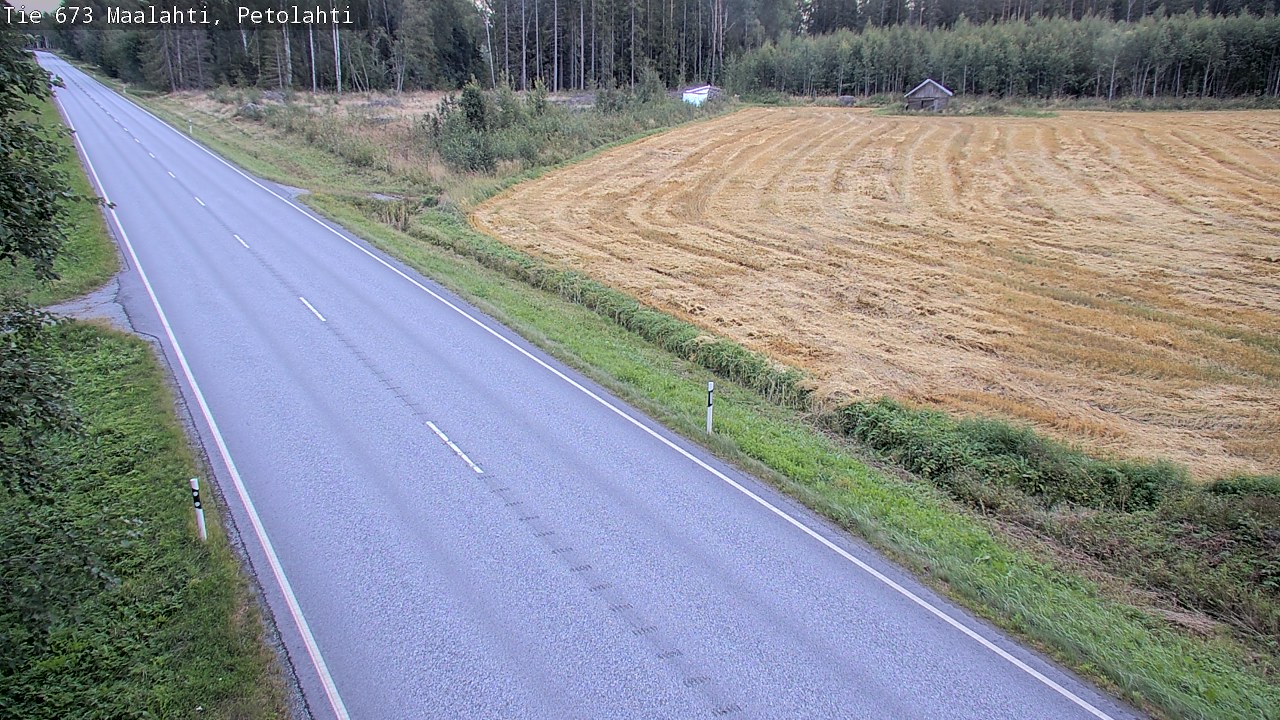 Weather Camera Image Road 673 Maalahti, Petolahti, Maalahti, Pohjanmaa