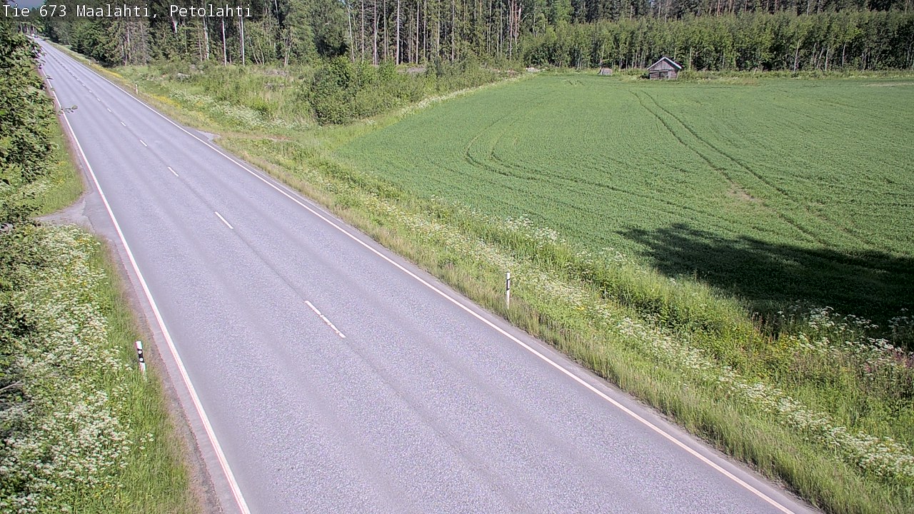 Weather Camera Image Road 673 Maalahti, Petolahti, Maalahti, Pohjanmaa