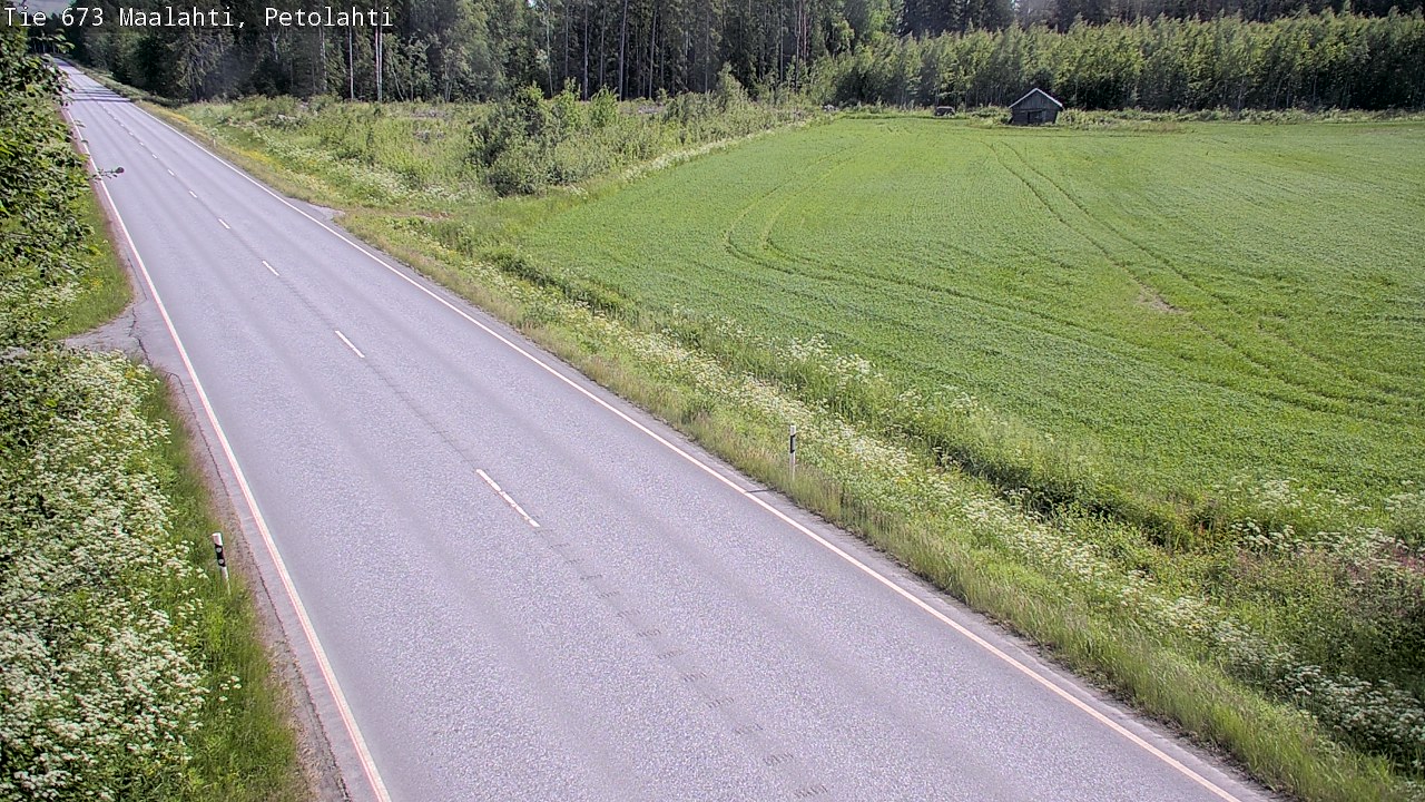 Weather Camera Image Road 673 Maalahti, Petolahti, Maalahti, Pohjanmaa