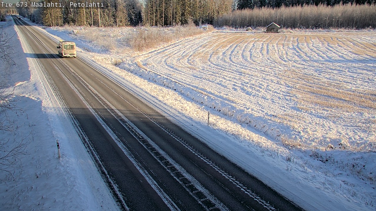 Weather Camera Image Road 673 Maalahti, Petolahti, Maalahti, Pohjanmaa