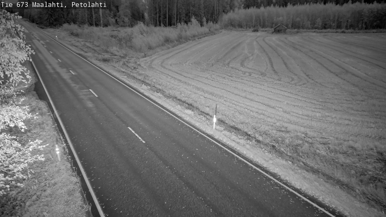 Weather Camera Image Road 673 Maalahti, Petolahti, Maalahti, Pohjanmaa
