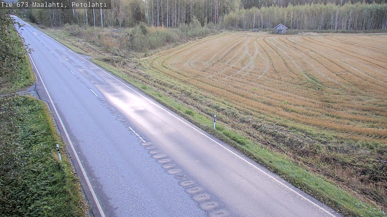 Weather Camera Image Road 673 Maalahti, Petolahti, Maalahti, Pohjanmaa