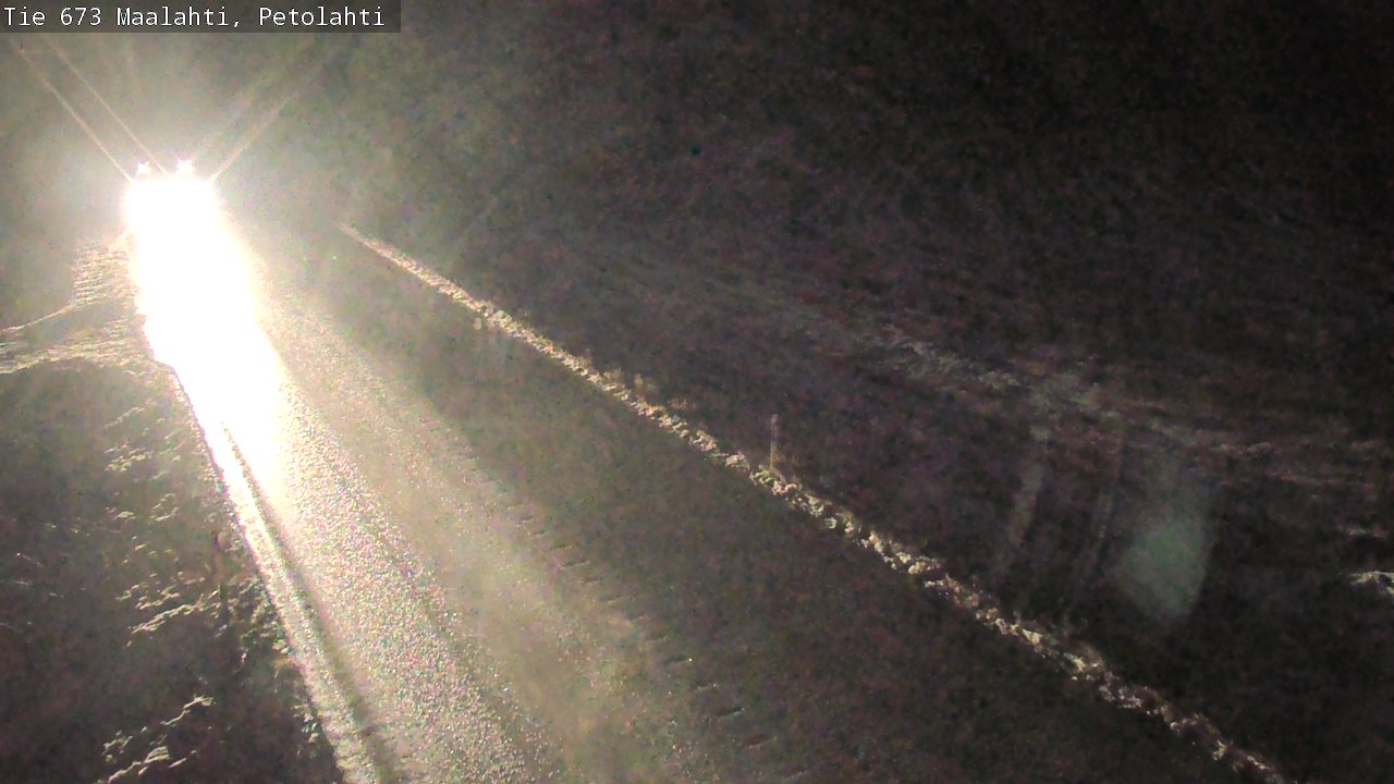 Weather Camera Image Väg 673 Malax, Petalax, Maalahti, Pohjanmaa