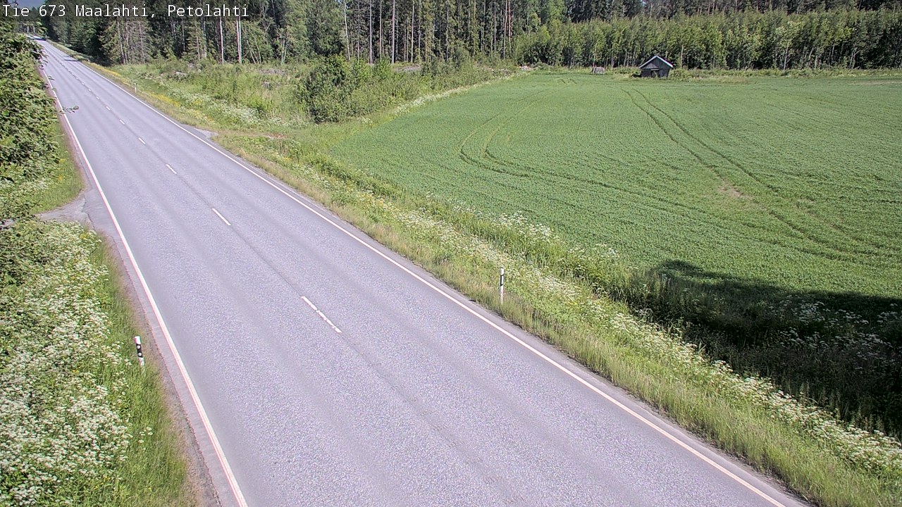 Weather Camera Image Road 673 Maalahti, Petolahti, Maalahti, Pohjanmaa