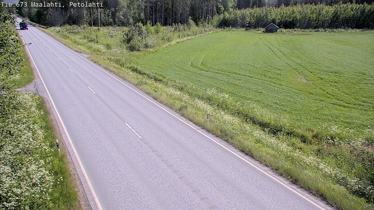 Weather Camera Image Road 673 Maalahti, Petolahti, Maalahti, Pohjanmaa